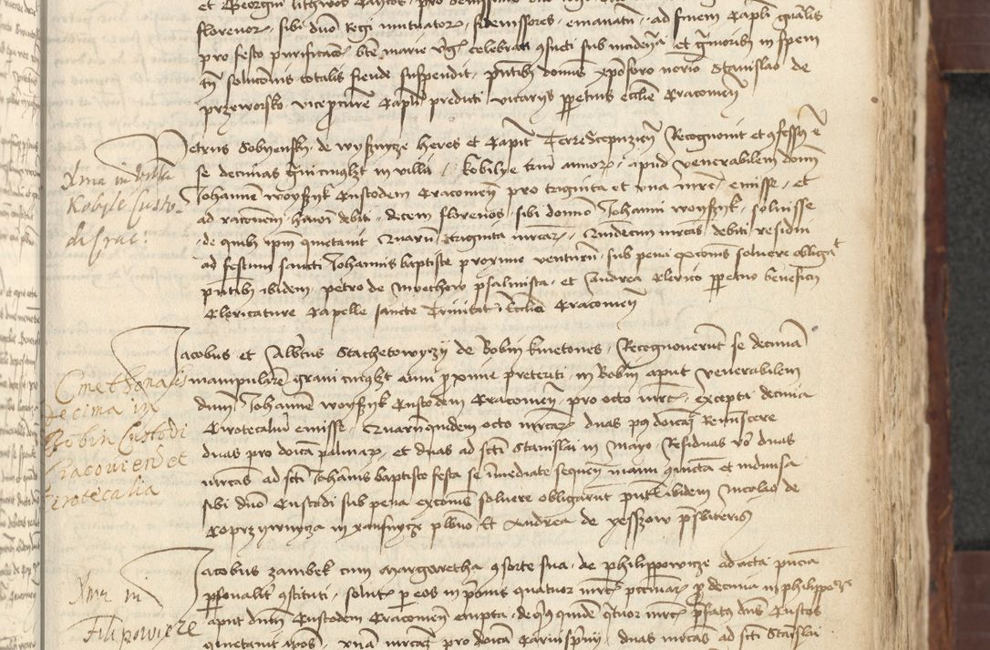 Zdjęcie nr 241 dla obiektu archiwalnego: [Acta actorum vicarialia coram Johanne de Slupcza]