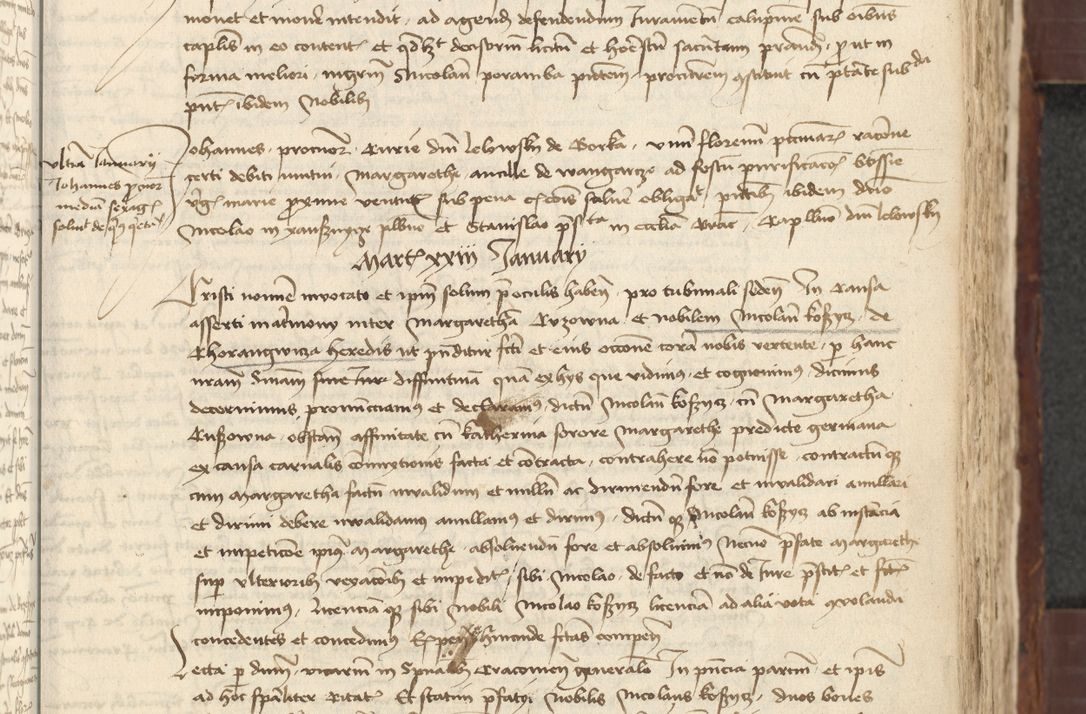 Zdjęcie nr 239 dla obiektu archiwalnego: [Acta actorum vicarialia coram Johanne de Slupcza]