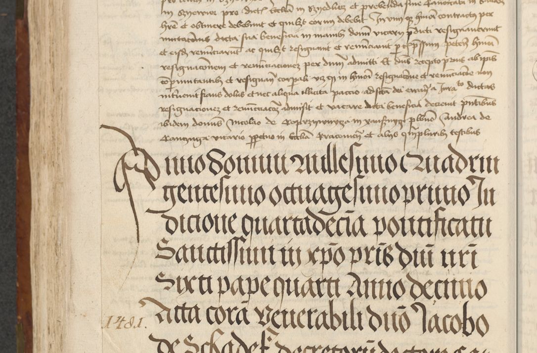 Zdjęcie nr 236 dla obiektu archiwalnego: [Acta actorum vicarialia coram Johanne de Slupcza]