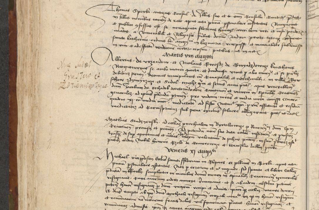 Zdjęcie nr 220 dla obiektu archiwalnego: [Acta actorum vicarialia coram Johanne de Slupcza]