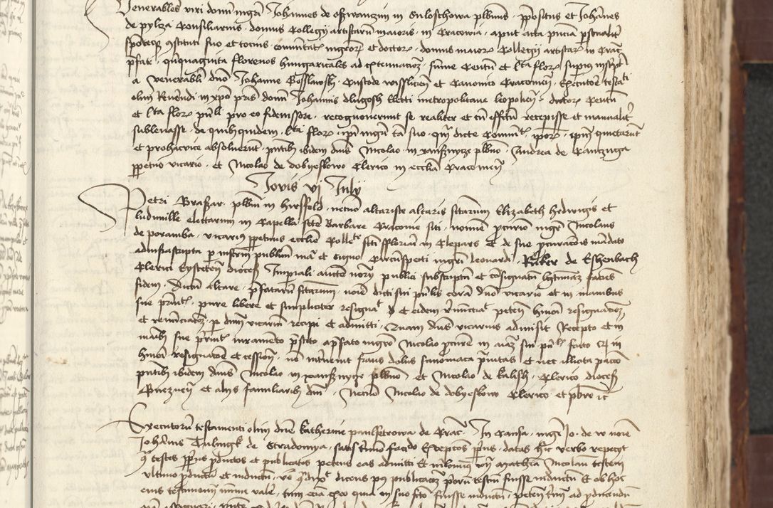 Zdjęcie nr 215 dla obiektu archiwalnego: [Acta actorum vicarialia coram Johanne de Slupcza]