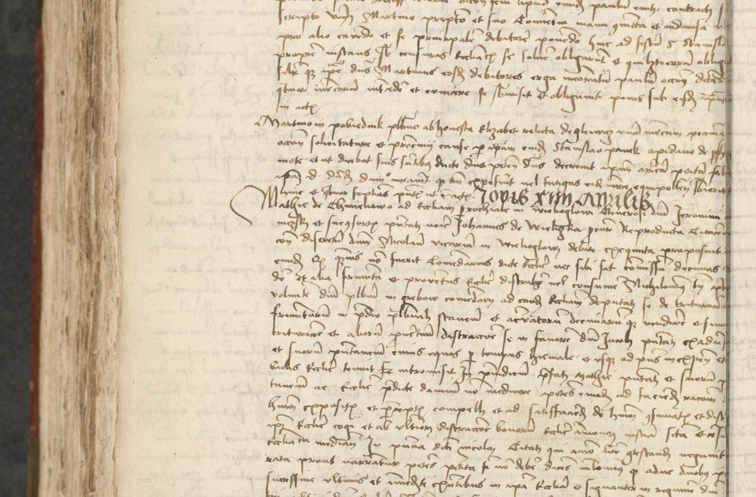 Zdjęcie nr 562 dla obiektu archiwalnego: [Acta actorum vicarialia coram Johanne de Slupcza]