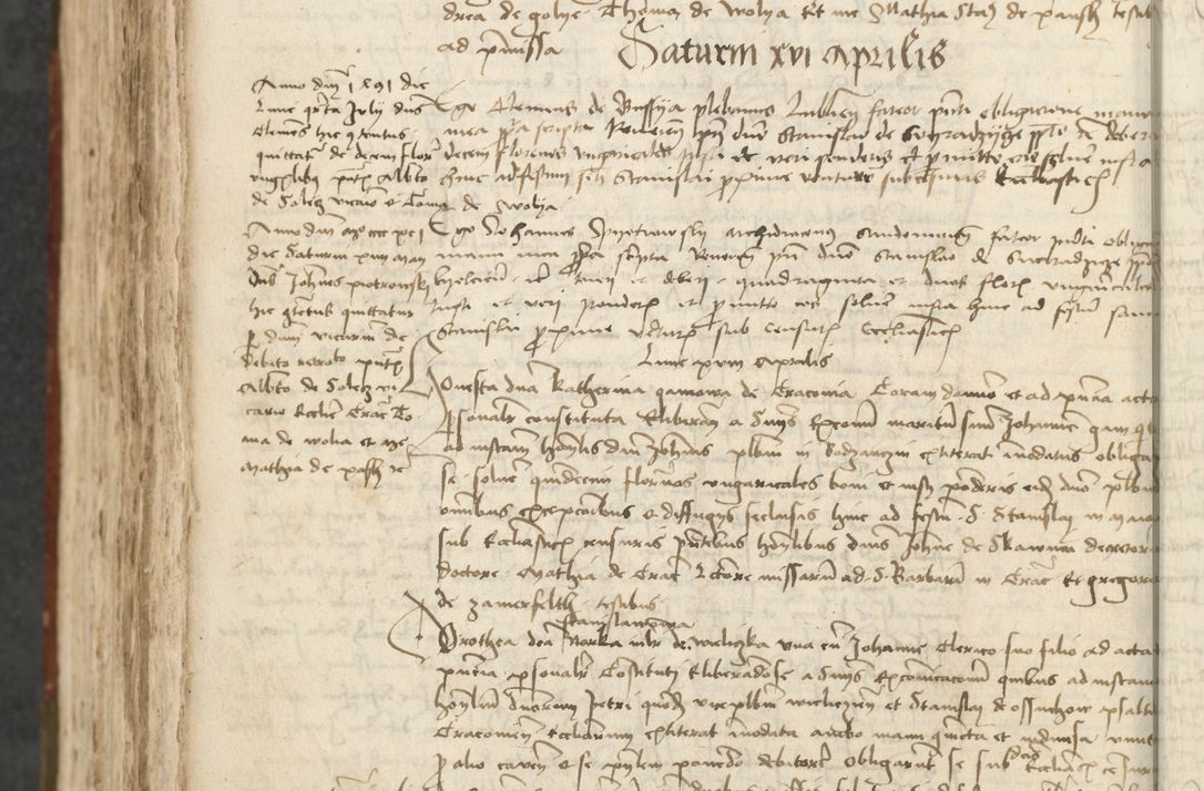 Zdjęcie nr 564 dla obiektu archiwalnego: [Acta actorum vicarialia coram Johanne de Slupcza]