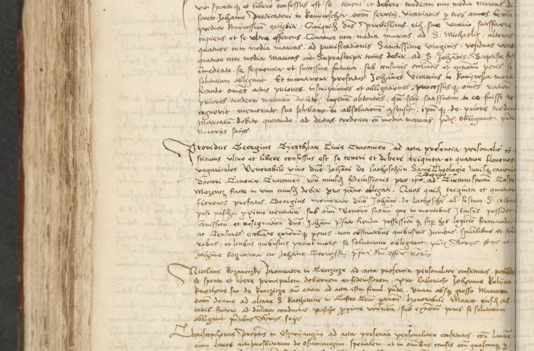 Zdjęcie nr 556 dla obiektu archiwalnego: [Acta actorum vicarialia coram Johanne de Slupcza]