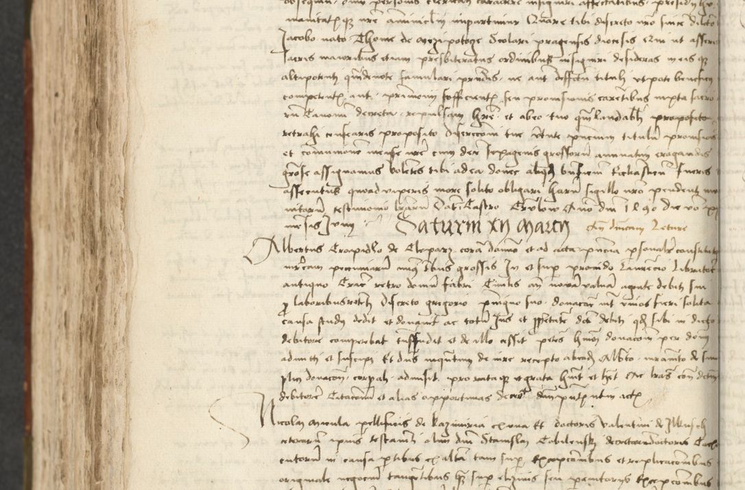 Zdjęcie nr 554 dla obiektu archiwalnego: [Acta actorum vicarialia coram Johanne de Slupcza]