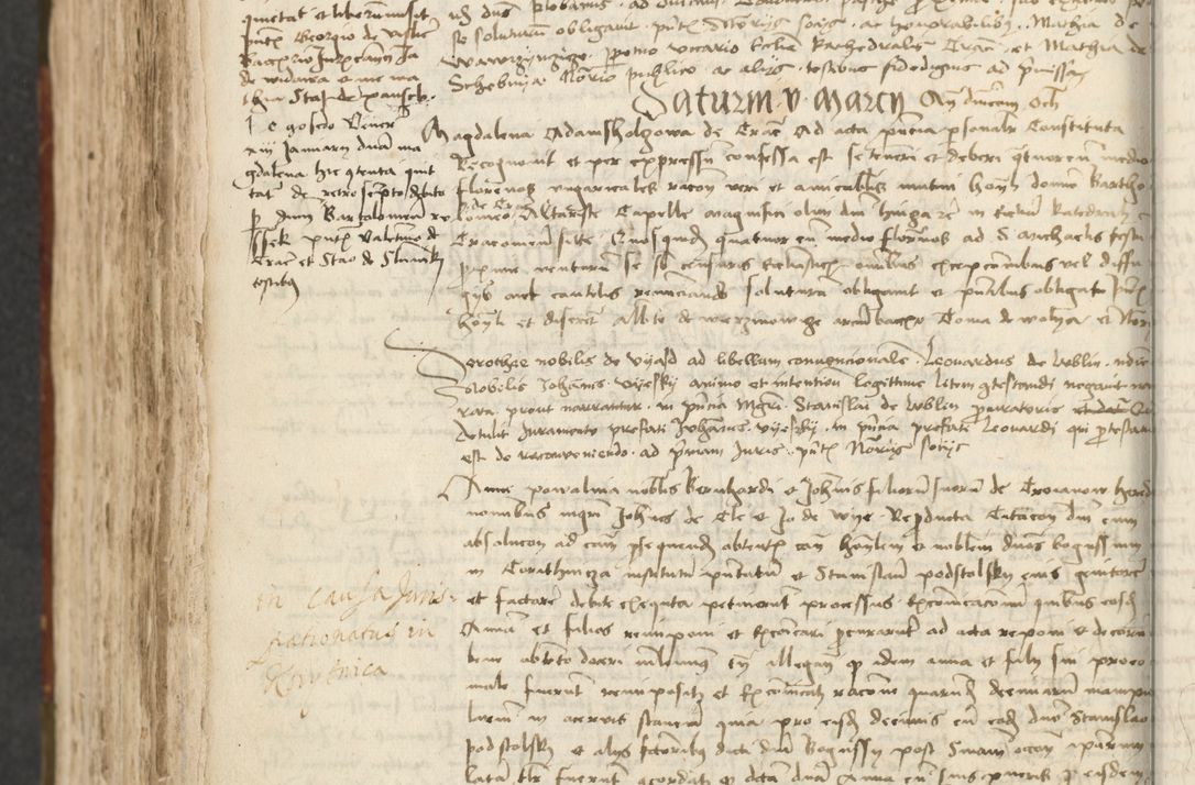 Zdjęcie nr 550 dla obiektu archiwalnego: [Acta actorum vicarialia coram Johanne de Slupcza]