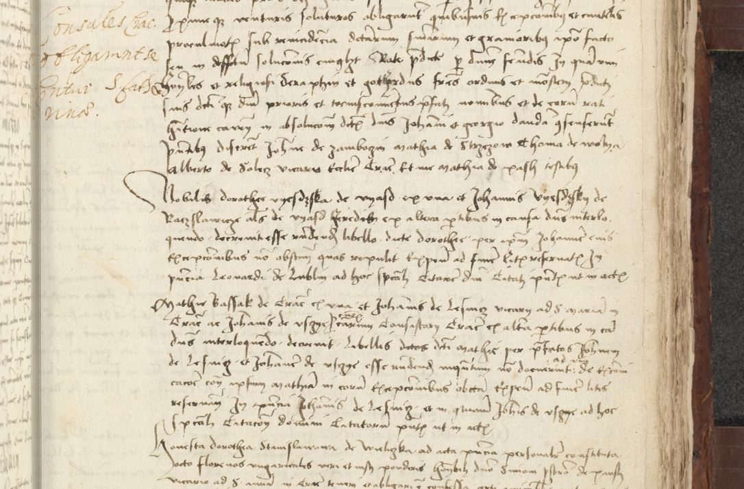 Zdjęcie nr 545 dla obiektu archiwalnego: [Acta actorum vicarialia coram Johanne de Slupcza]