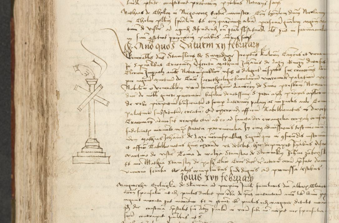 Zdjęcie nr 542 dla obiektu archiwalnego: [Acta actorum vicarialia coram Johanne de Slupcza]