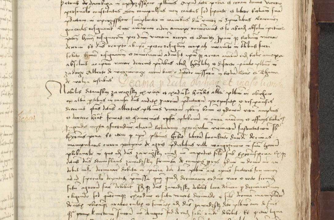 Zdjęcie nr 547 dla obiektu archiwalnego: [Acta actorum vicarialia coram Johanne de Slupcza]