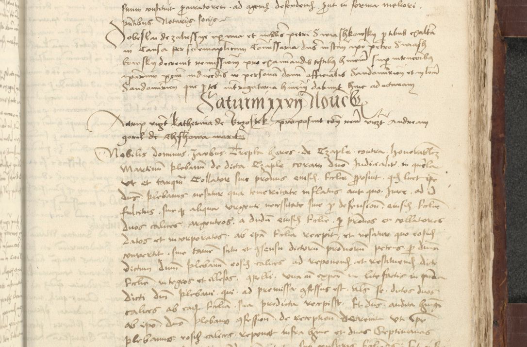 Zdjęcie nr 519 dla obiektu archiwalnego: [Acta actorum vicarialia coram Johanne de Slupcza]