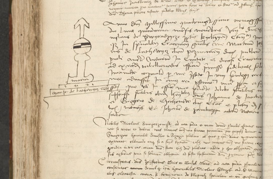 Zdjęcie nr 514 dla obiektu archiwalnego: [Acta actorum vicarialia coram Johanne de Slupcza]