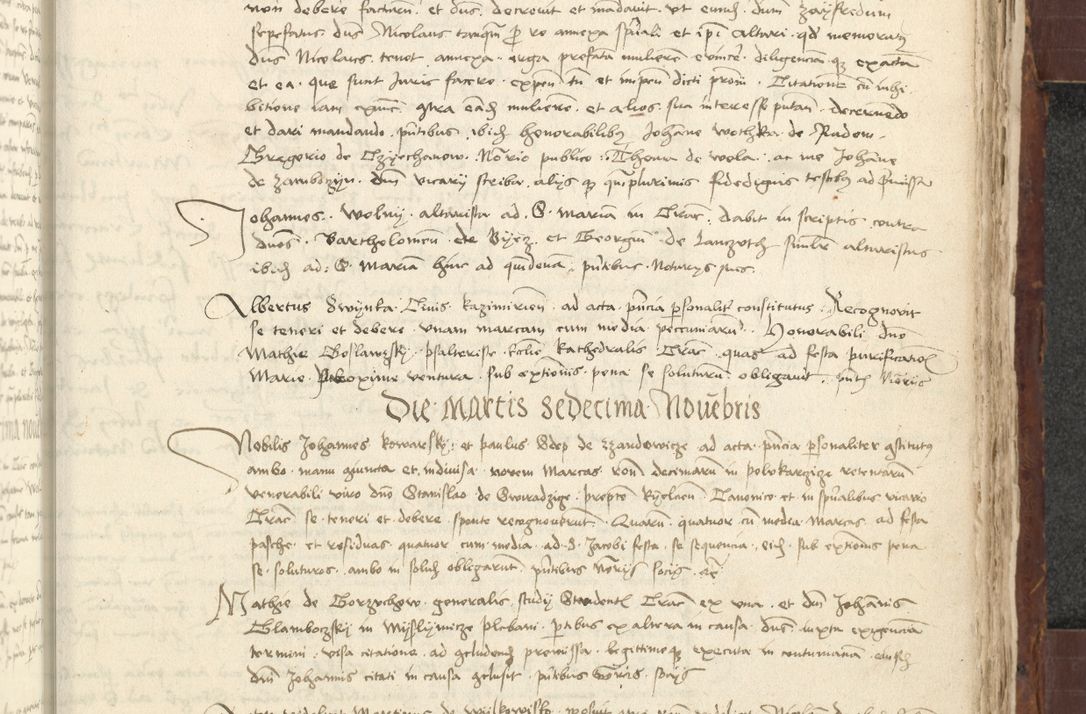 Zdjęcie nr 513 dla obiektu archiwalnego: [Acta actorum vicarialia coram Johanne de Slupcza]