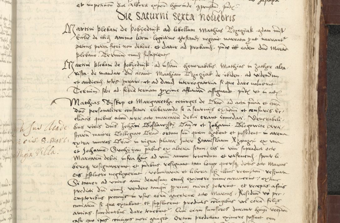 Zdjęcie nr 505 dla obiektu archiwalnego: [Acta actorum vicarialia coram Johanne de Slupcza]