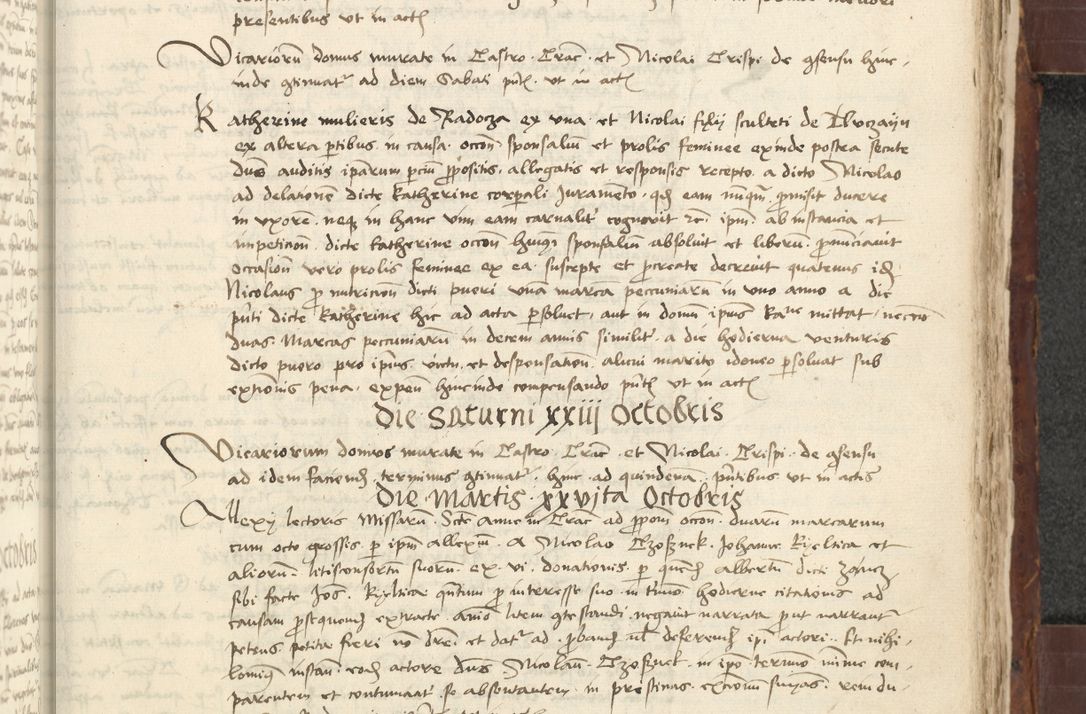 Zdjęcie nr 503 dla obiektu archiwalnego: [Acta actorum vicarialia coram Johanne de Slupcza]