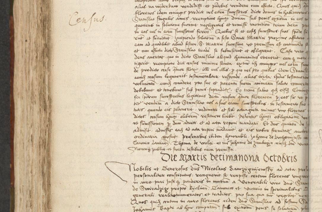 Zdjęcie nr 502 dla obiektu archiwalnego: [Acta actorum vicarialia coram Johanne de Slupcza]