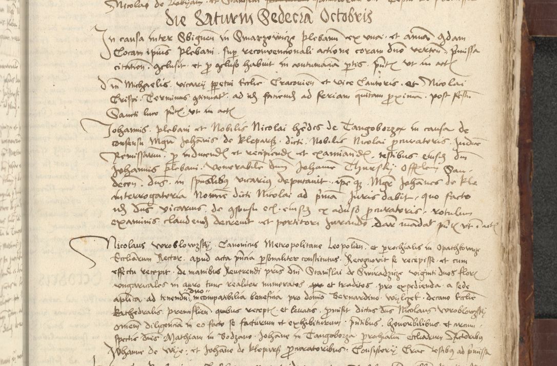 Zdjęcie nr 501 dla obiektu archiwalnego: [Acta actorum vicarialia coram Johanne de Slupcza]