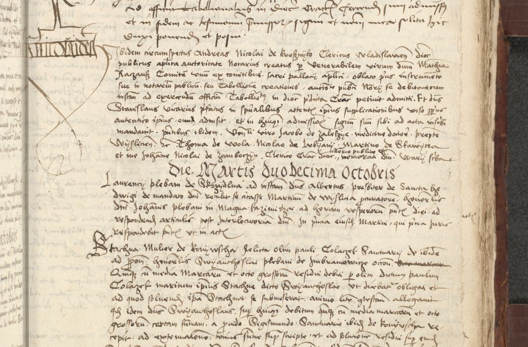 Zdjęcie nr 499 dla obiektu archiwalnego: [Acta actorum vicarialia coram Johanne de Slupcza]