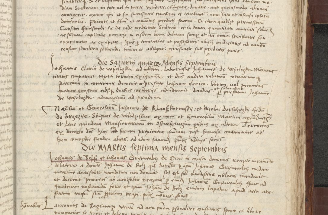 Zdjęcie nr 489 dla obiektu archiwalnego: [Acta actorum vicarialia coram Johanne de Slupcza]