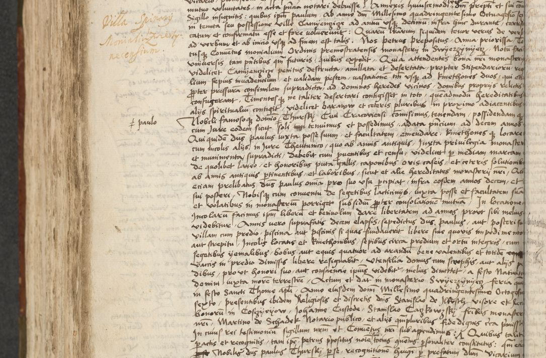 Zdjęcie nr 492 dla obiektu archiwalnego: [Acta actorum vicarialia coram Johanne de Slupcza]