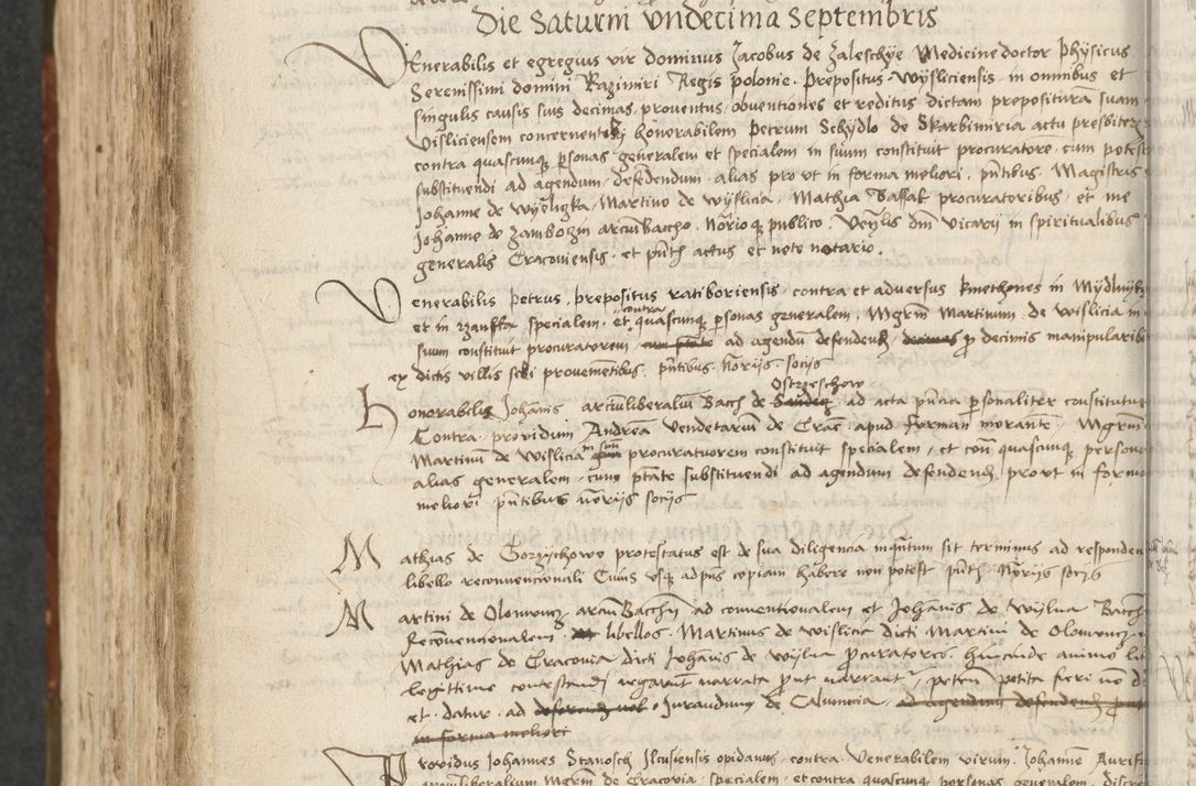 Zdjęcie nr 490 dla obiektu archiwalnego: [Acta actorum vicarialia coram Johanne de Slupcza]