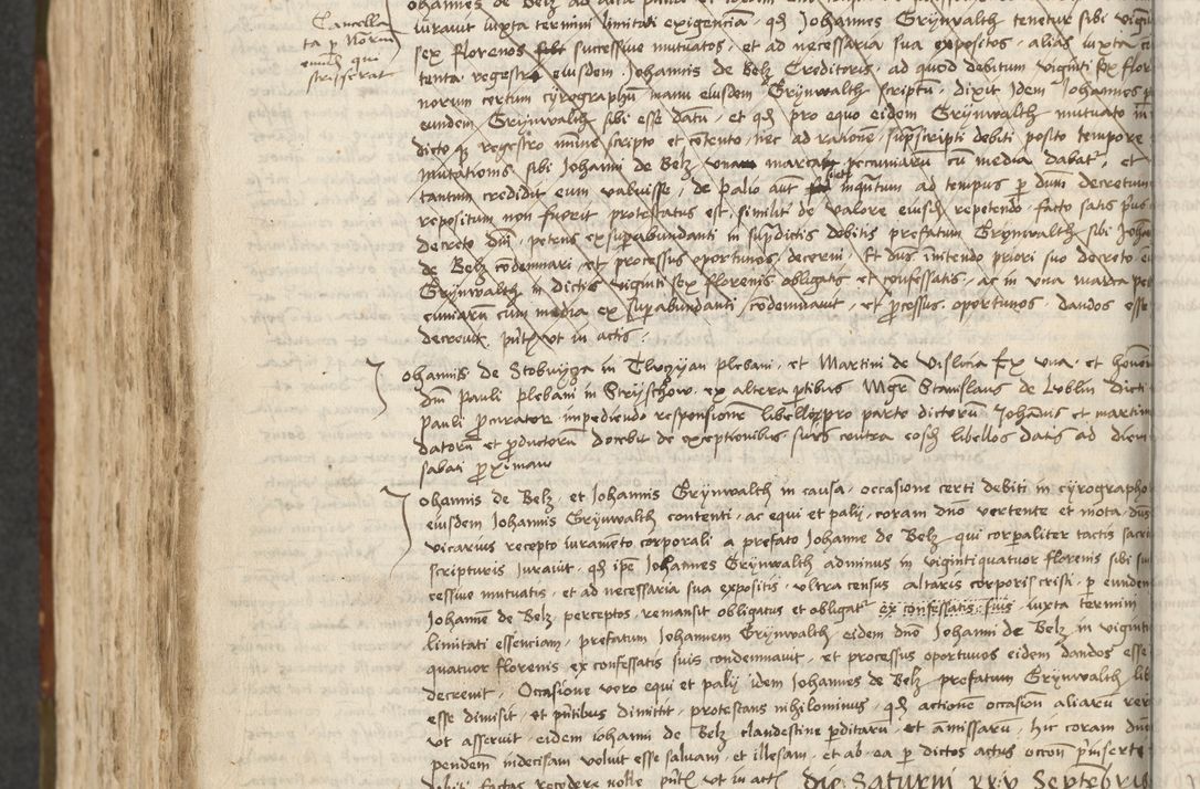 Zdjęcie nr 494 dla obiektu archiwalnego: [Acta actorum vicarialia coram Johanne de Slupcza]