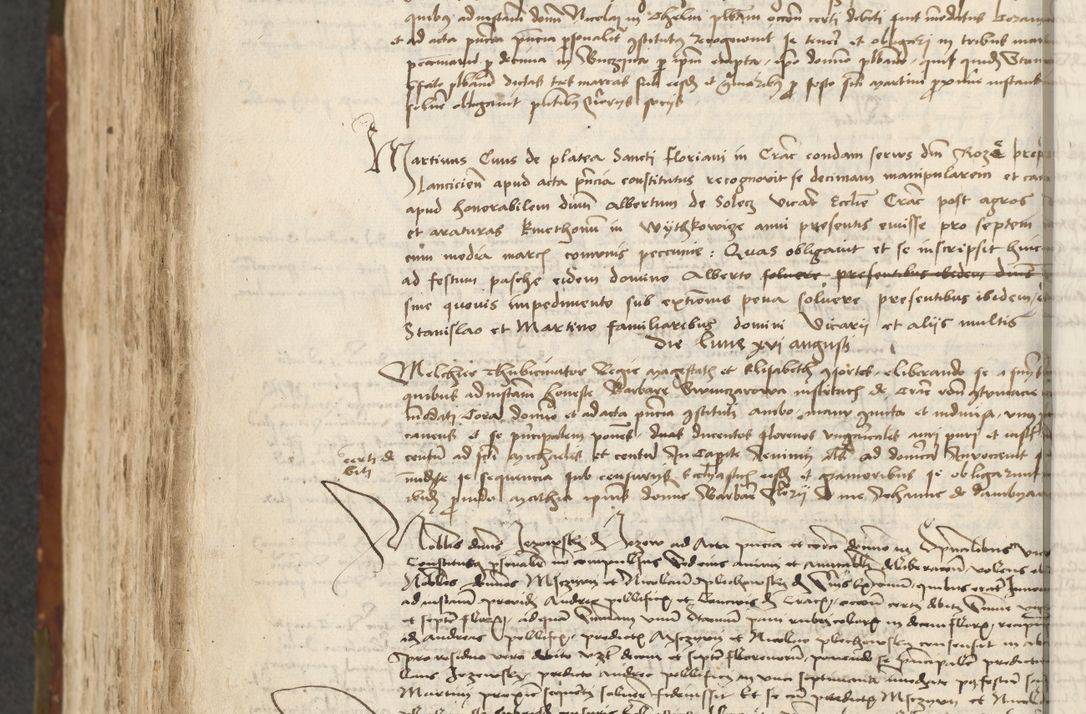 Zdjęcie nr 484 dla obiektu archiwalnego: [Acta actorum vicarialia coram Johanne de Slupcza]