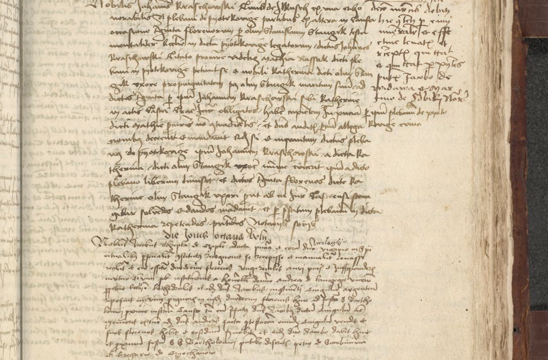 Zdjęcie nr 477 dla obiektu archiwalnego: [Acta actorum vicarialia coram Johanne de Slupcza]