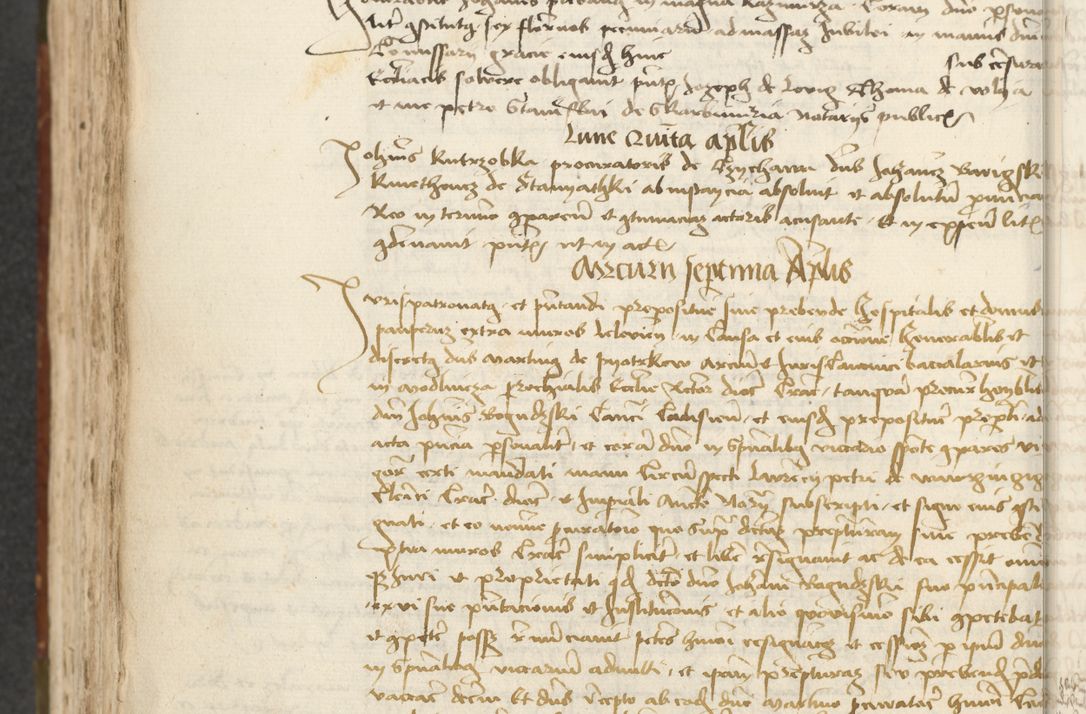 Zdjęcie nr 460 dla obiektu archiwalnego: [Acta actorum vicarialia coram Johanne de Slupcza]