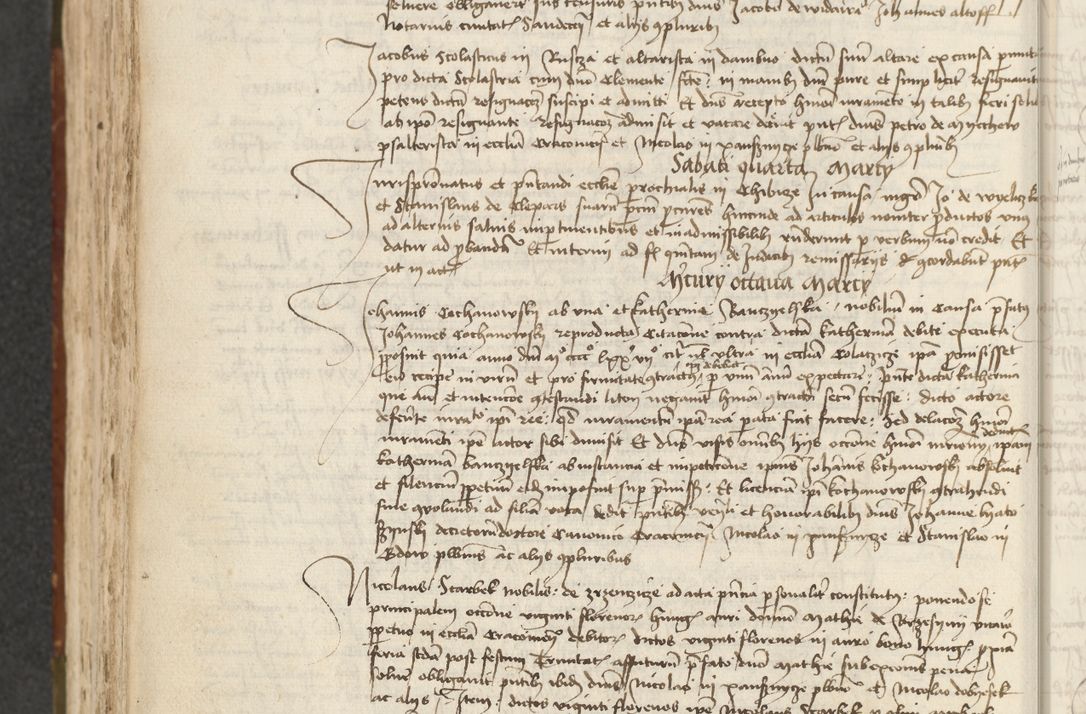 Zdjęcie nr 416 dla obiektu archiwalnego: [Acta actorum vicarialia coram Johanne de Slupcza]