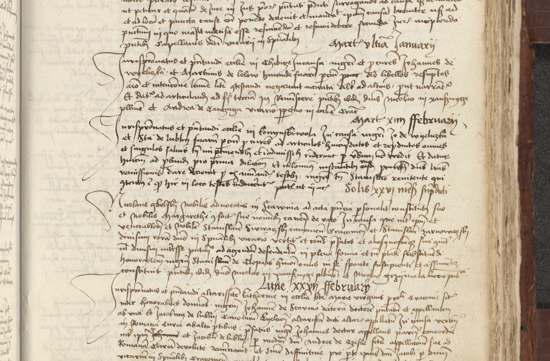 Zdjęcie nr 415 dla obiektu archiwalnego: [Acta actorum vicarialia coram Johanne de Slupcza]