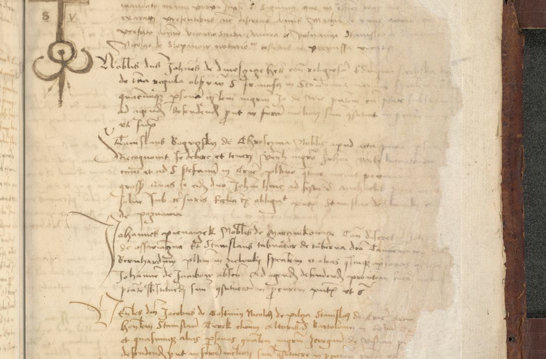 Zdjęcie nr 705 dla obiektu archiwalnego: [Acta actorum vicarialia coram Johanne de Slupcza]