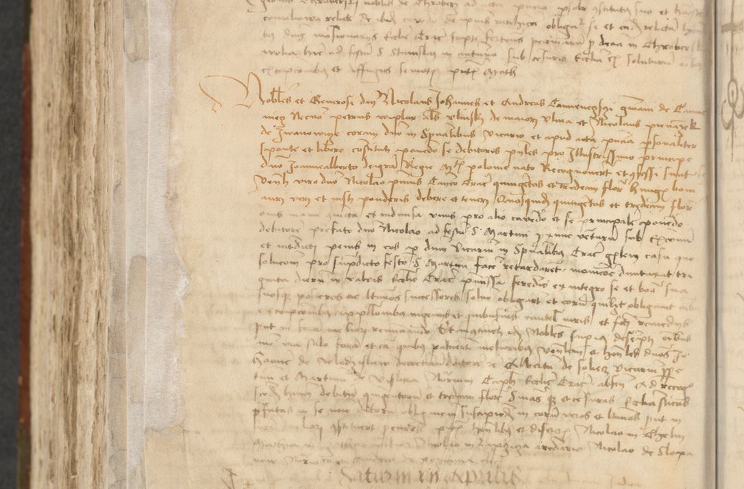 Zdjęcie nr 704 dla obiektu archiwalnego: [Acta actorum vicarialia coram Johanne de Slupcza]