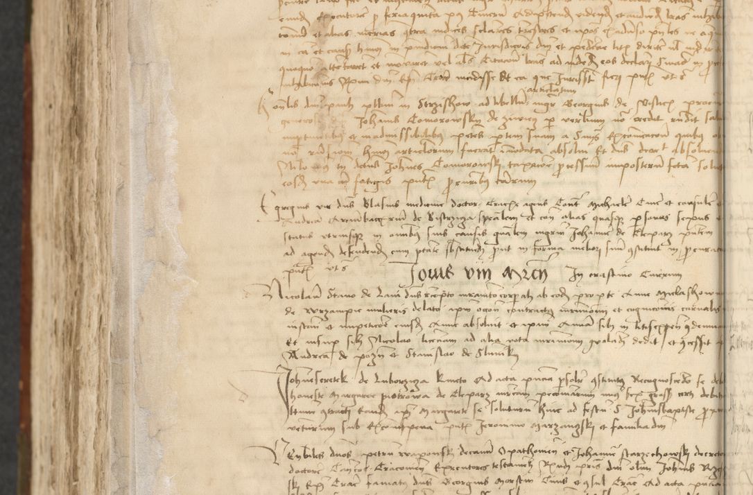 Zdjęcie nr 700 dla obiektu archiwalnego: [Acta actorum vicarialia coram Johanne de Slupcza]