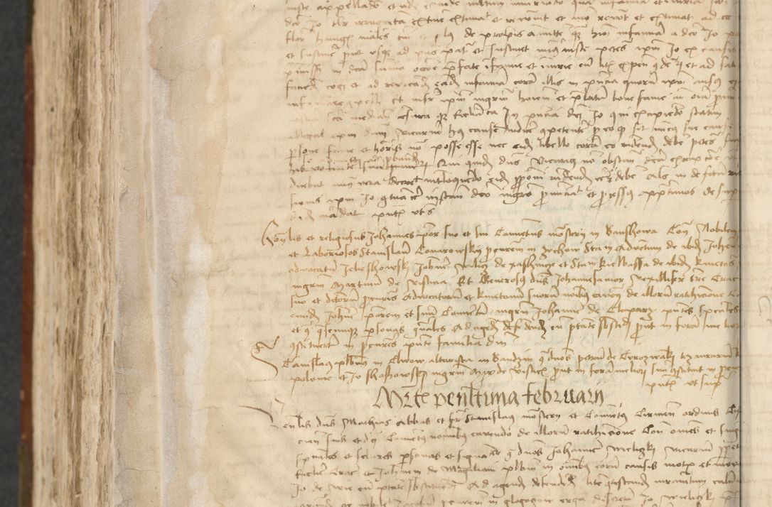 Zdjęcie nr 694 dla obiektu archiwalnego: [Acta actorum vicarialia coram Johanne de Slupcza]