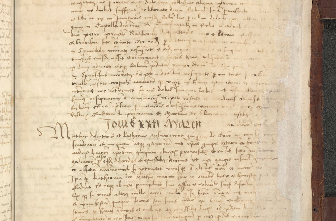 Zdjęcie nr 695 dla obiektu archiwalnego: [Acta actorum vicarialia coram Johanne de Slupcza]