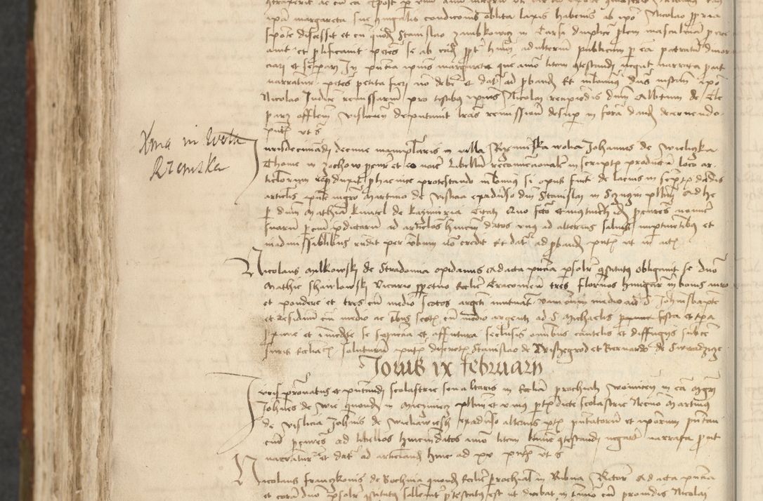 Zdjęcie nr 688 dla obiektu archiwalnego: [Acta actorum vicarialia coram Johanne de Slupcza]