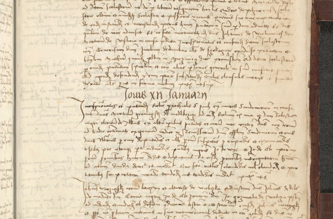 Zdjęcie nr 677 dla obiektu archiwalnego: [Acta actorum vicarialia coram Johanne de Slupcza]