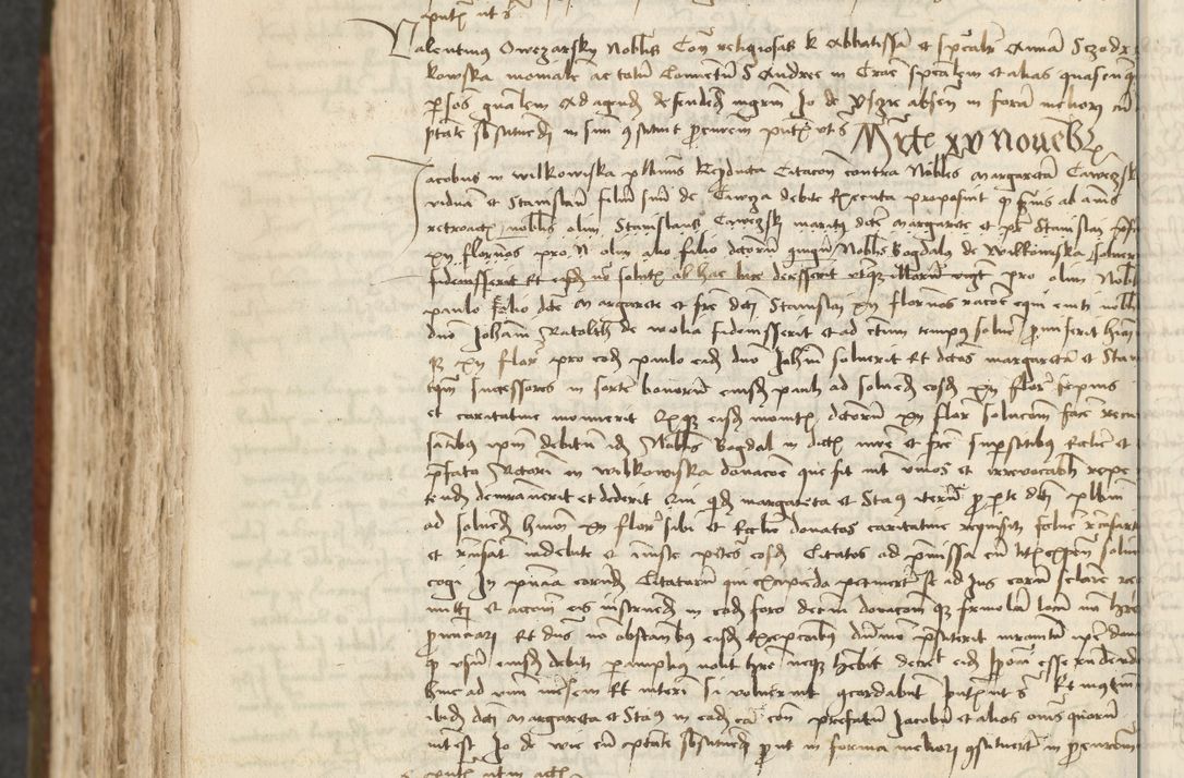 Zdjęcie nr 656 dla obiektu archiwalnego: [Acta actorum vicarialia coram Johanne de Slupcza]