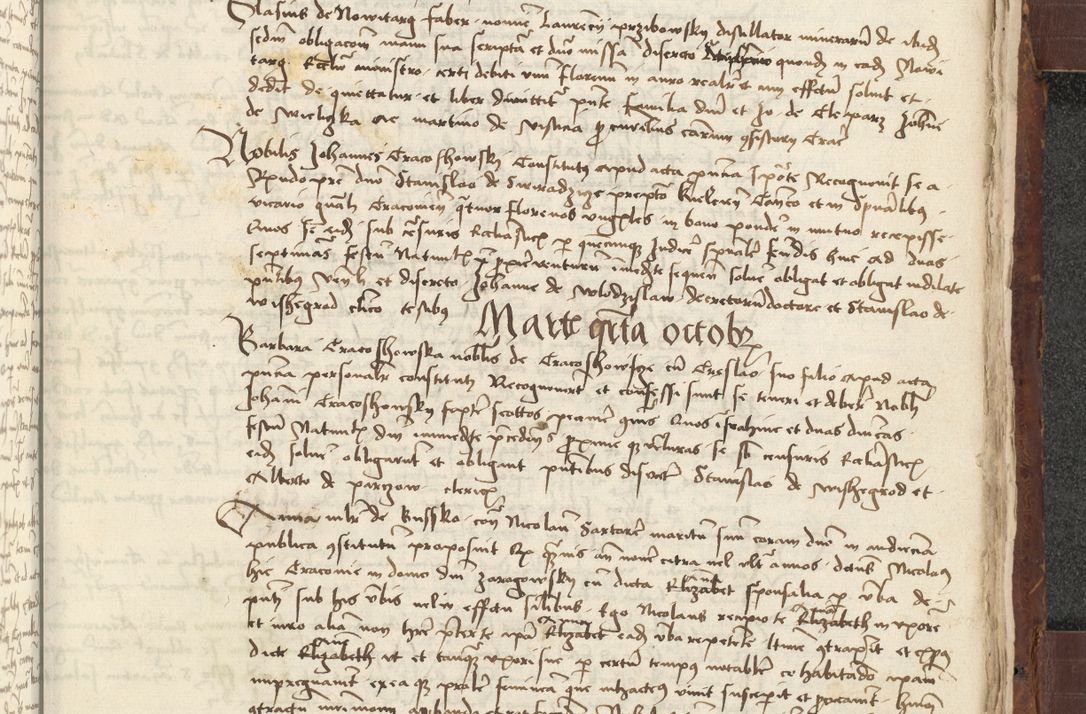 Zdjęcie nr 641 dla obiektu archiwalnego: [Acta actorum vicarialia coram Johanne de Slupcza]