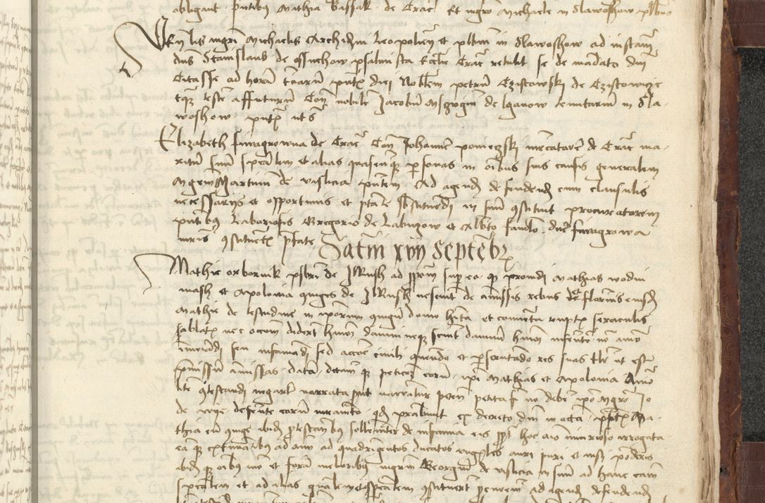 Zdjęcie nr 635 dla obiektu archiwalnego: [Acta actorum vicarialia coram Johanne de Slupcza]