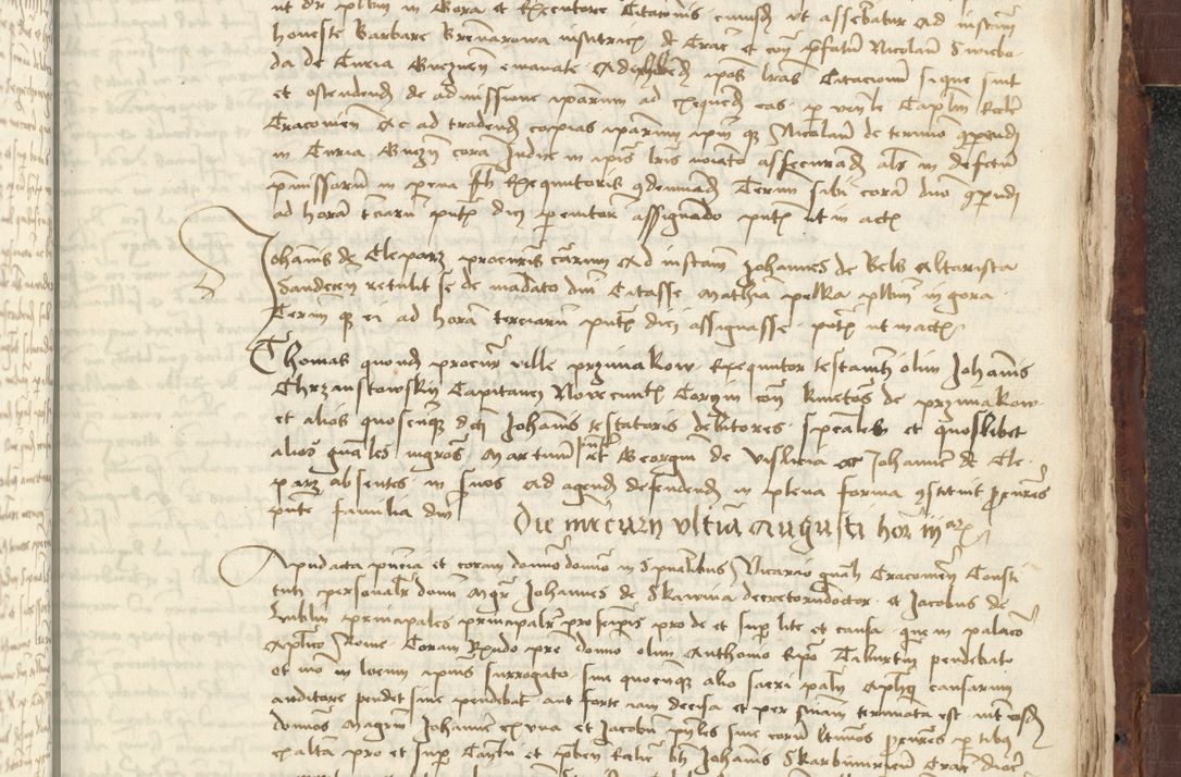 Zdjęcie nr 629 dla obiektu archiwalnego: [Acta actorum vicarialia coram Johanne de Slupcza]