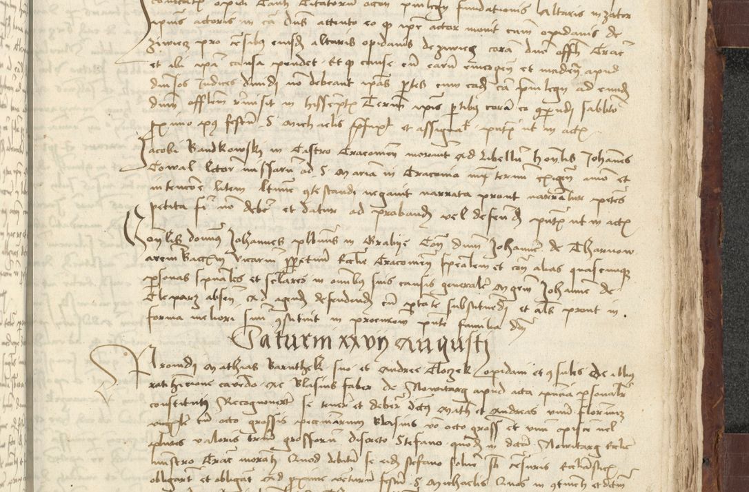 Zdjęcie nr 619 dla obiektu archiwalnego: [Acta actorum vicarialia coram Johanne de Slupcza]