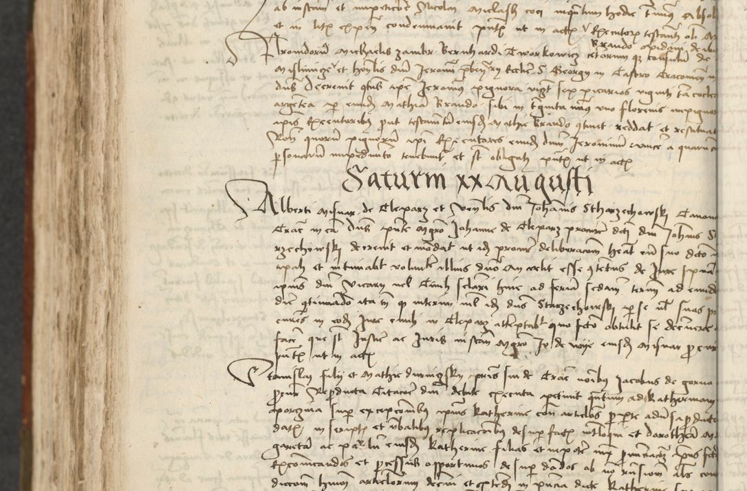 Zdjęcie nr 616 dla obiektu archiwalnego: [Acta actorum vicarialia coram Johanne de Slupcza]