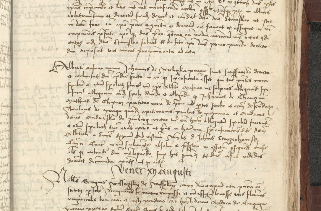 Zdjęcie nr 615 dla obiektu archiwalnego: [Acta actorum vicarialia coram Johanne de Slupcza]