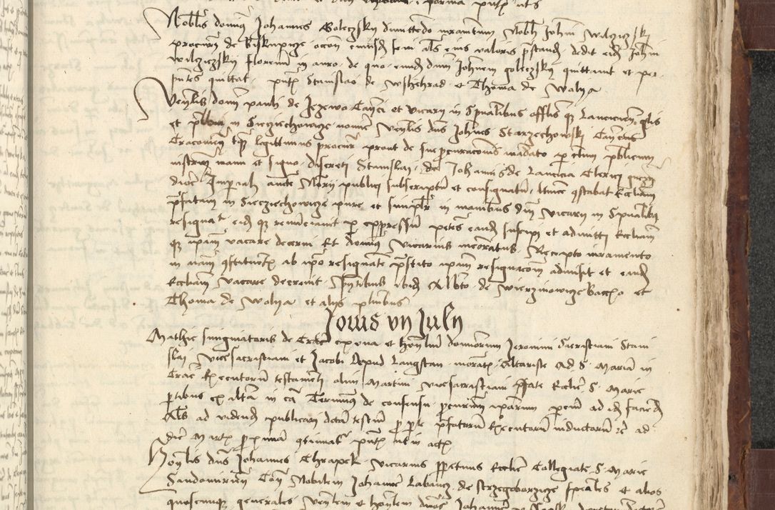 Zdjęcie nr 605 dla obiektu archiwalnego: [Acta actorum vicarialia coram Johanne de Slupcza]