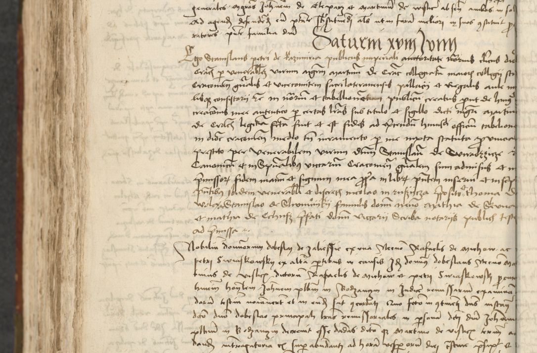 Zdjęcie nr 598 dla obiektu archiwalnego: [Acta actorum vicarialia coram Johanne de Slupcza]