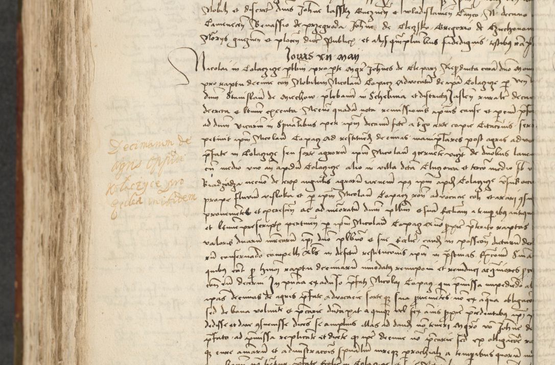 Zdjęcie nr 596 dla obiektu archiwalnego: [Acta actorum vicarialia coram Johanne de Slupcza]