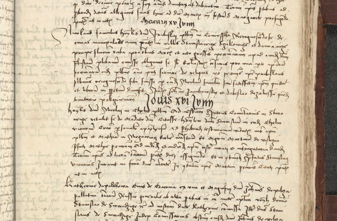 Zdjęcie nr 597 dla obiektu archiwalnego: [Acta actorum vicarialia coram Johanne de Slupcza]