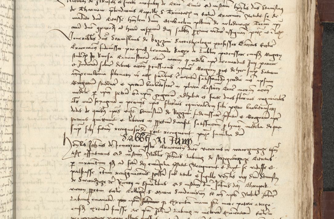 Zdjęcie nr 593 dla obiektu archiwalnego: [Acta actorum vicarialia coram Johanne de Slupcza]