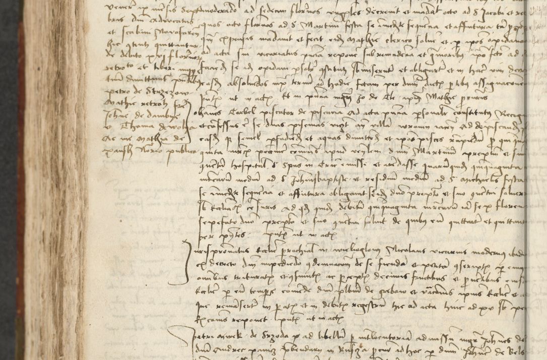 Zdjęcie nr 586 dla obiektu archiwalnego: [Acta actorum vicarialia coram Johanne de Slupcza]